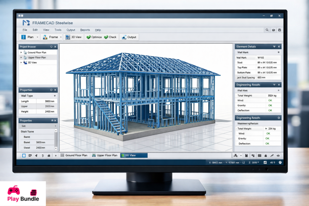 Install FRAMECAD Steelwise 2026
