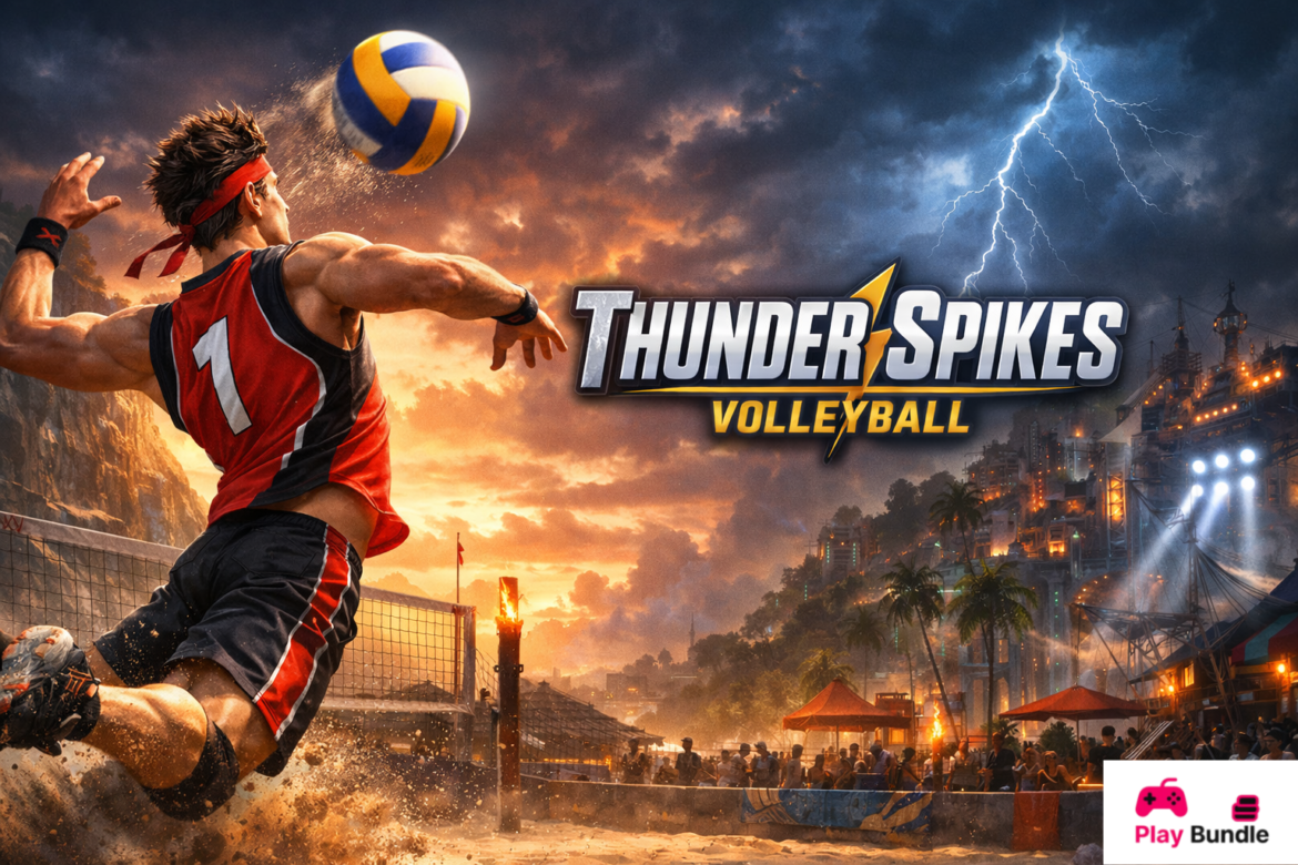 Thunder Spikes Volleyball game