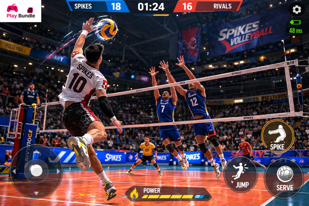 Thunder Spikes Volleyball for pc