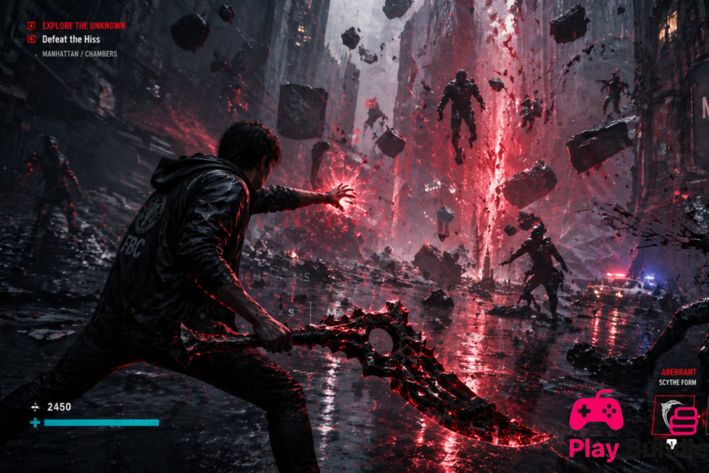 Control Resonant gameplay screenshot paranormal combat Manhattan