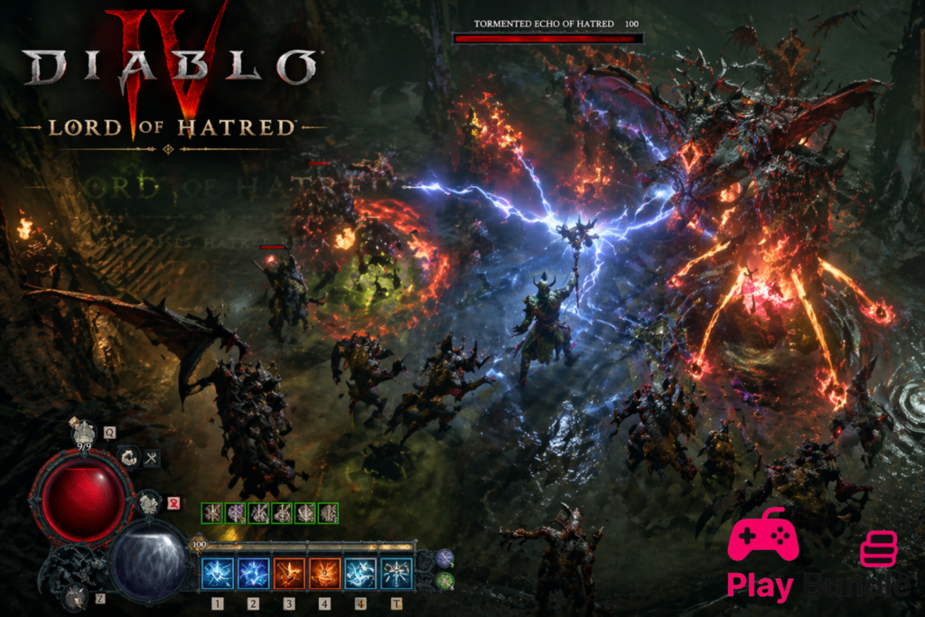 Diablo 4: Lord of Hatred gameplay combat screenshot