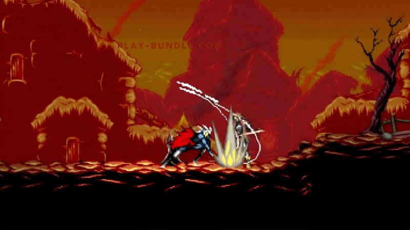 Single-player action game