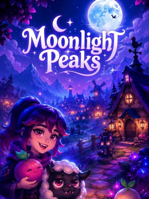 Supernatural Farming Game Moonlight Peaks Nintendo switch game