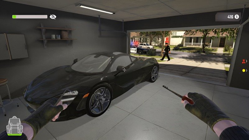 Vehicle theft Game