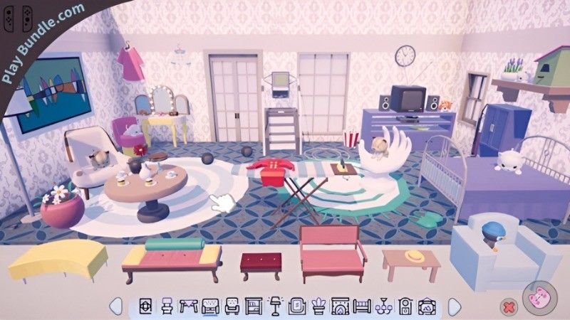 cats mansion game